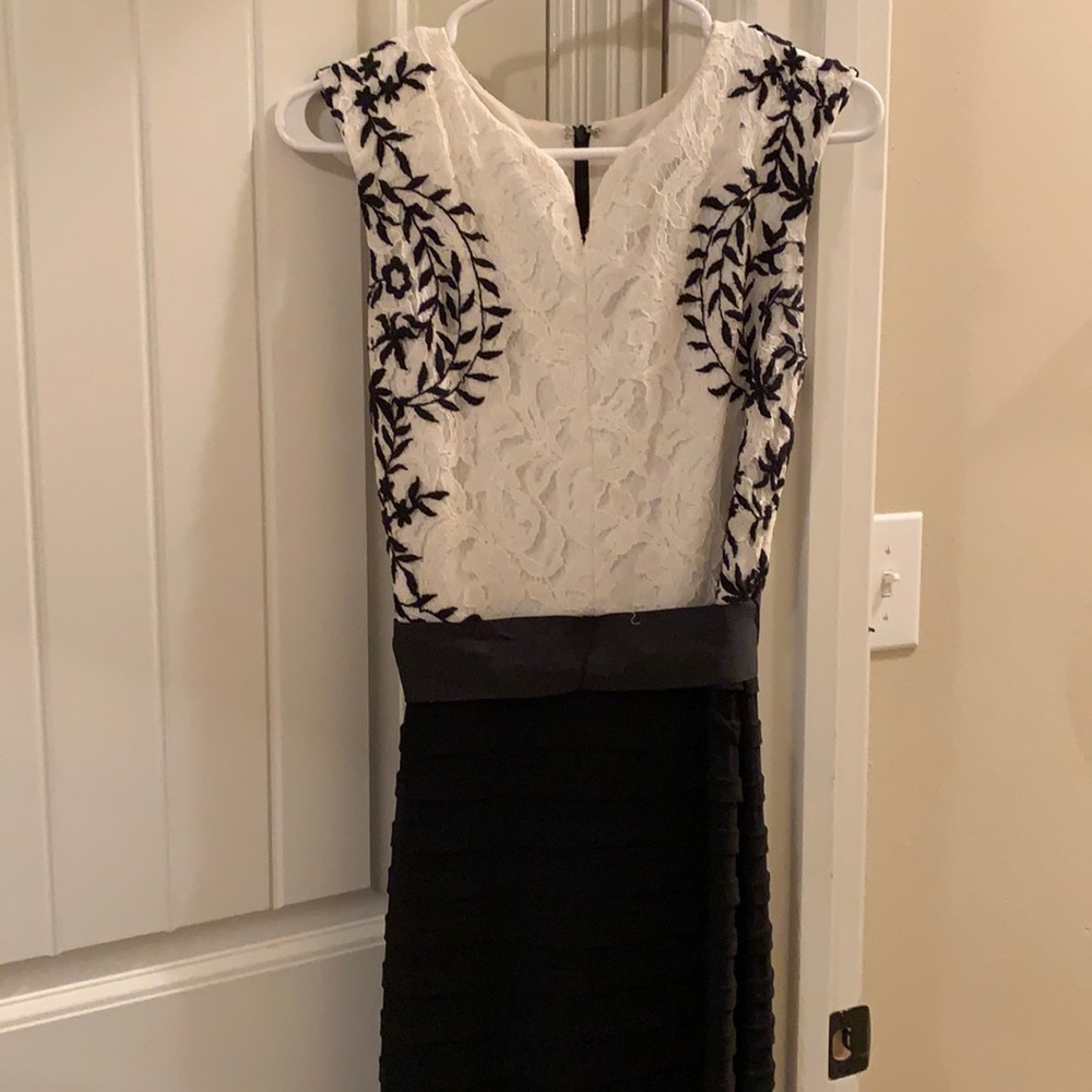 Black/White Dress